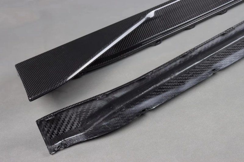 High Quality Fast Delivery Whole Sale Price Dry Carbon Fiber M Performance Side Skirts Body Kits for  M3/M4
